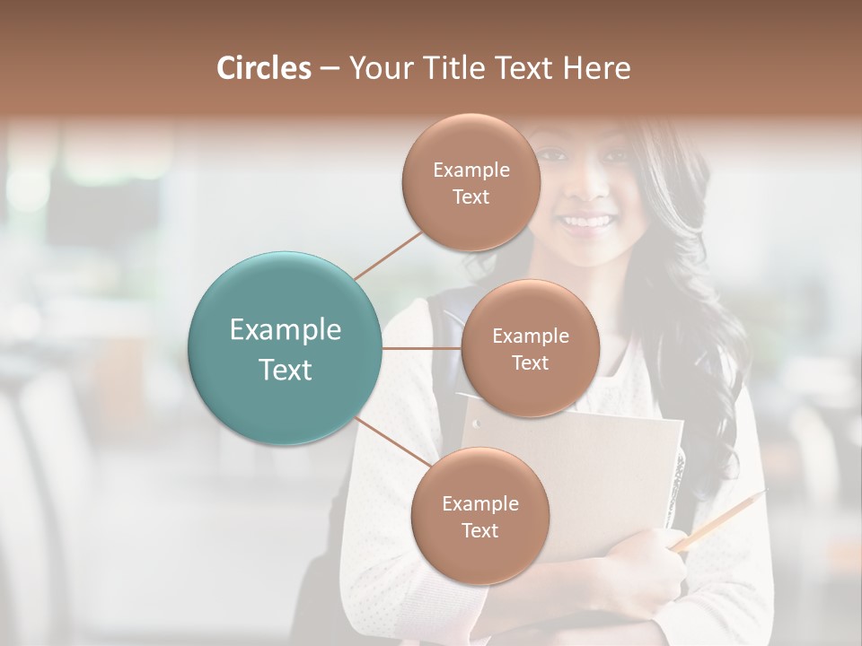 Books Teenager College PowerPoint Template