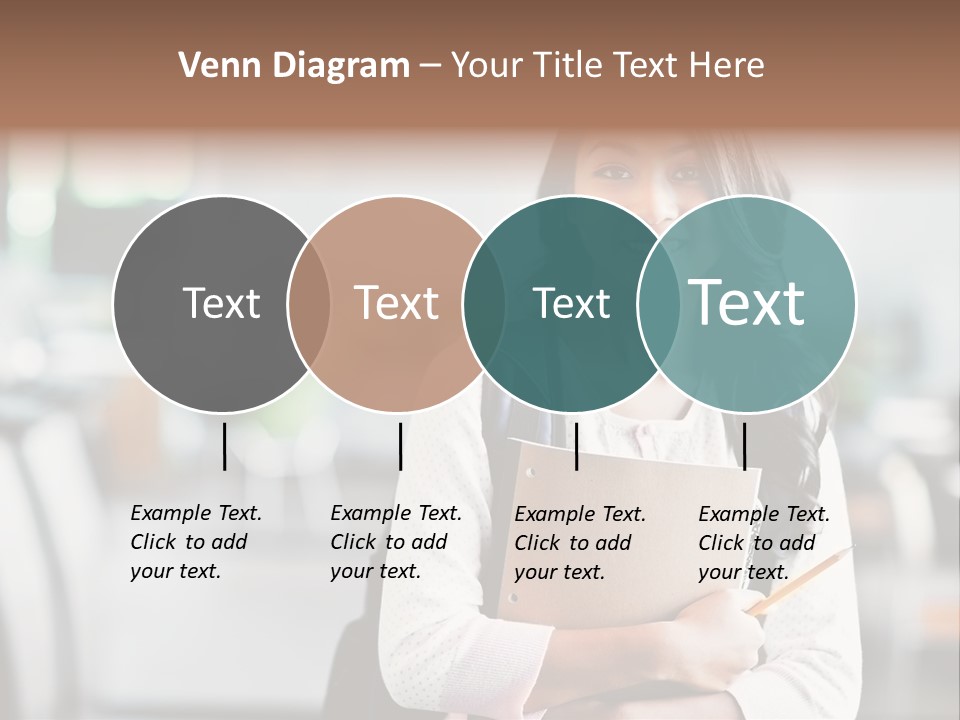 Books Teenager College PowerPoint Template