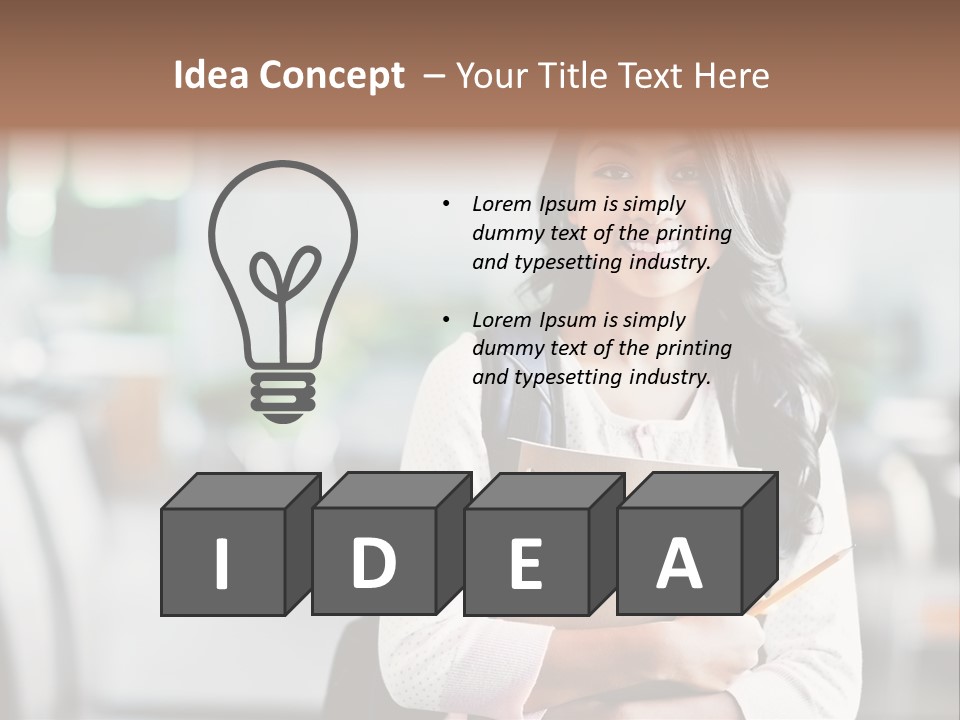 Books Teenager College PowerPoint Template