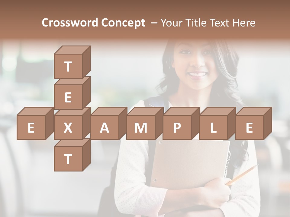 Books Teenager College PowerPoint Template