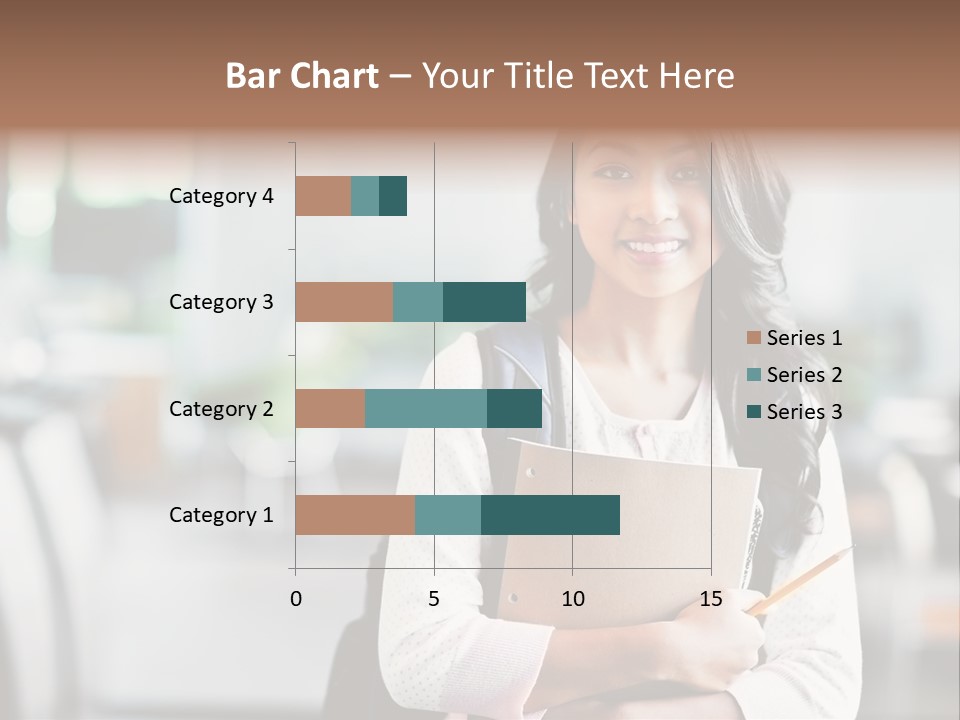 Books Teenager College PowerPoint Template