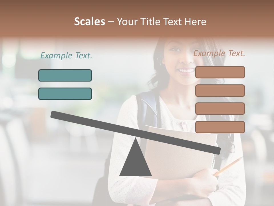 Books Teenager College PowerPoint Template