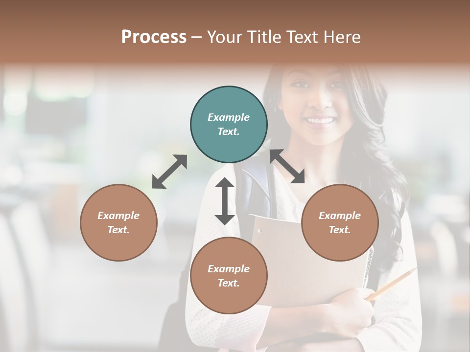 Books Teenager College PowerPoint Template