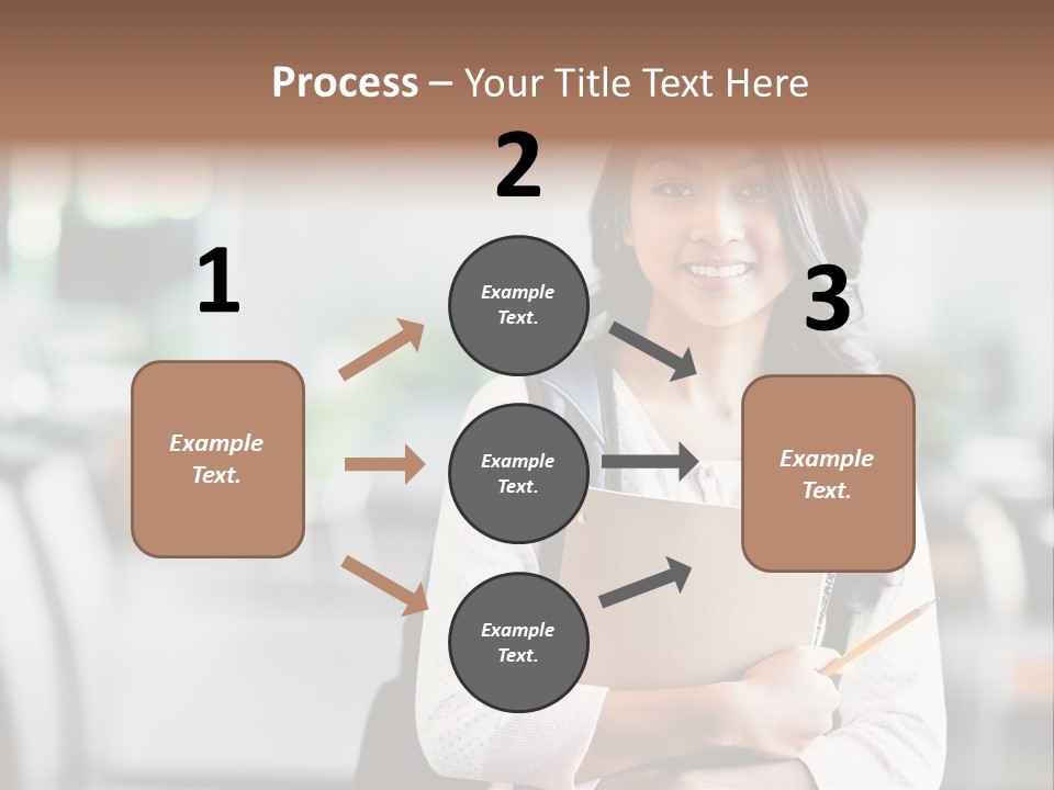 Books Teenager College PowerPoint Template