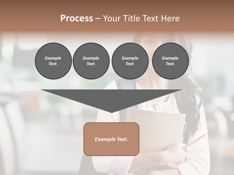 Books Teenager College PowerPoint Template