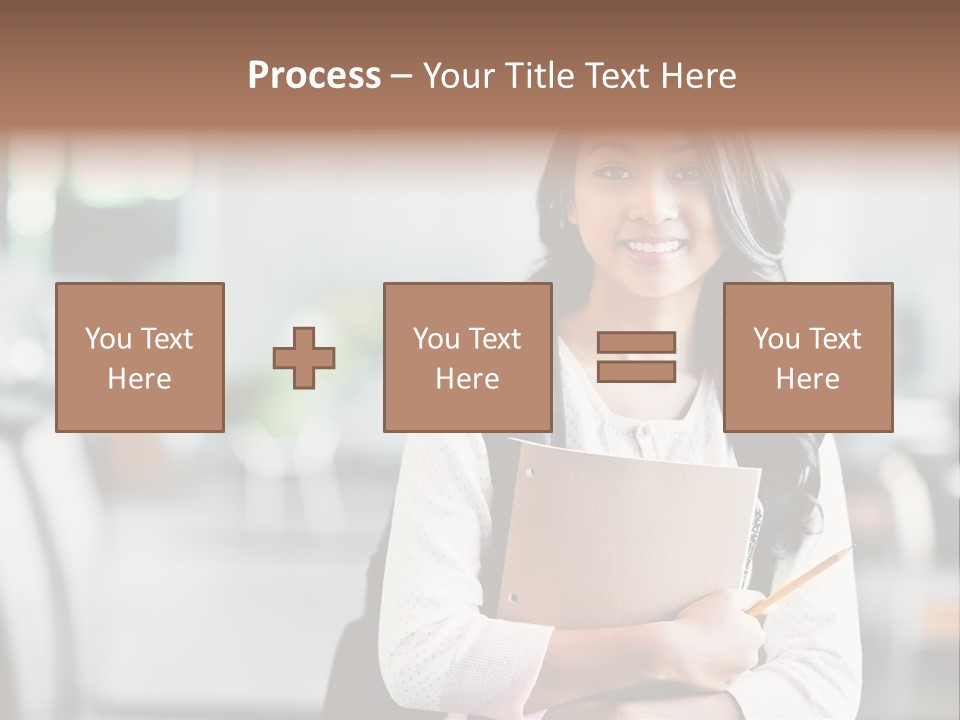 Books Teenager College PowerPoint Template