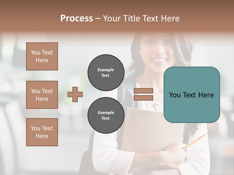 Books Teenager College PowerPoint Template