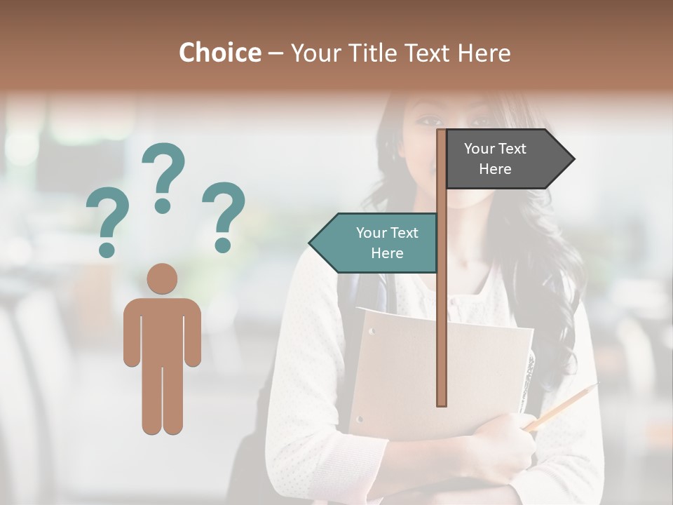 Books Teenager College PowerPoint Template