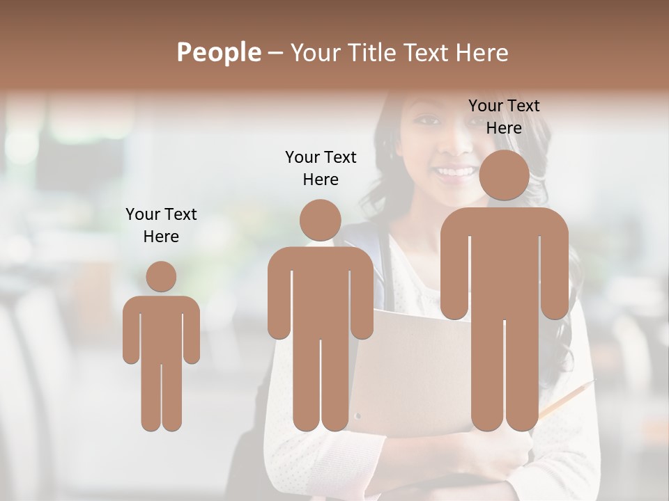 Books Teenager College PowerPoint Template