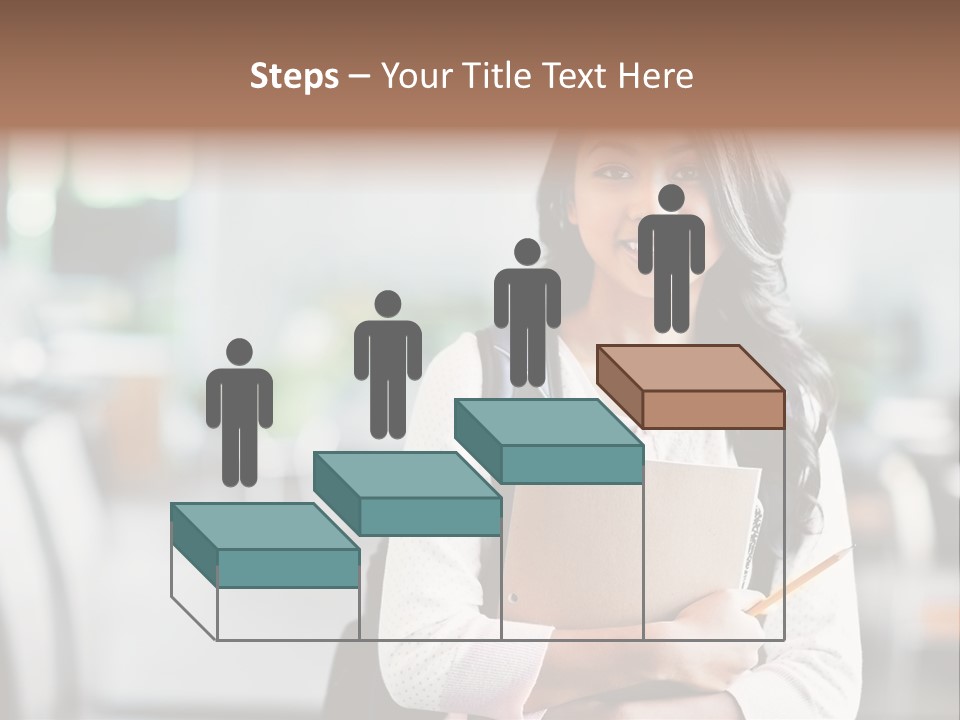 Books Teenager College PowerPoint Template