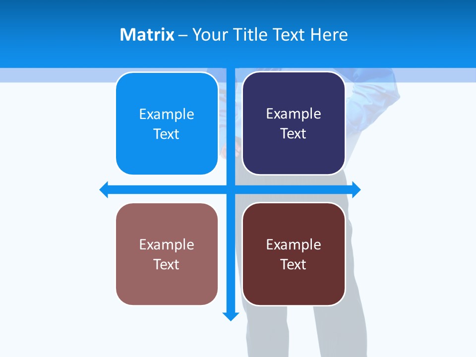 Portrait Optimist Male PowerPoint Template