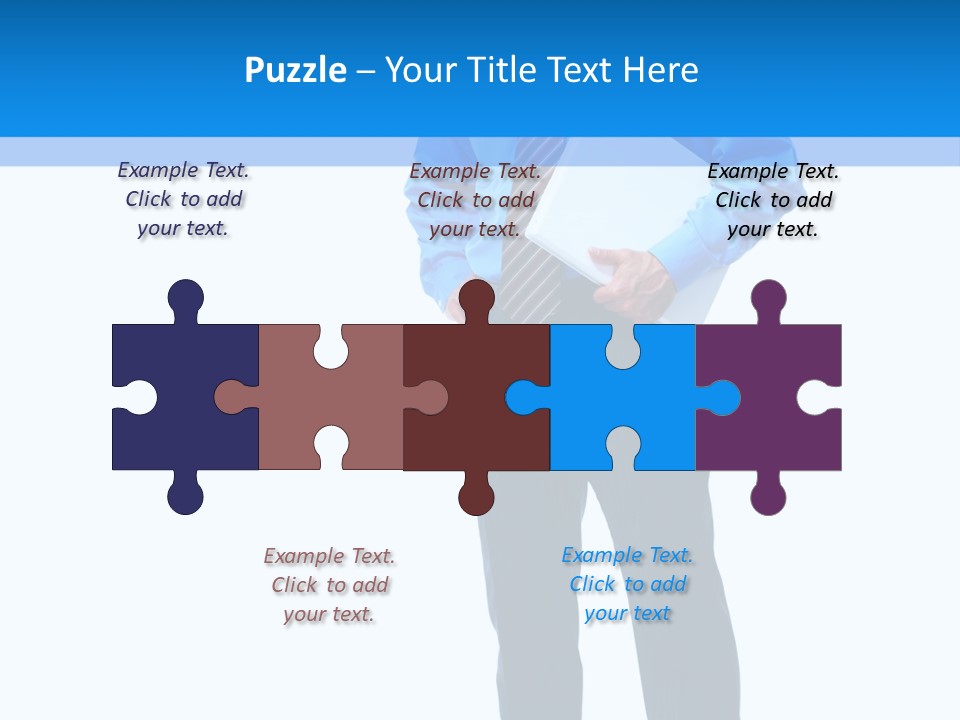 Portrait Optimist Male PowerPoint Template