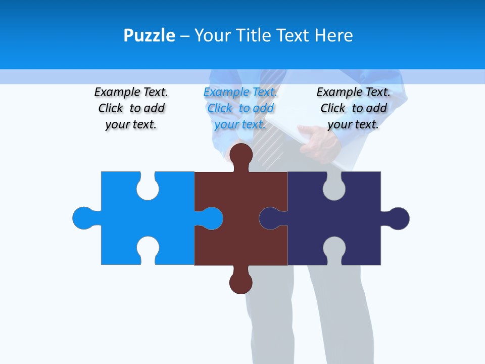 Portrait Optimist Male PowerPoint Template