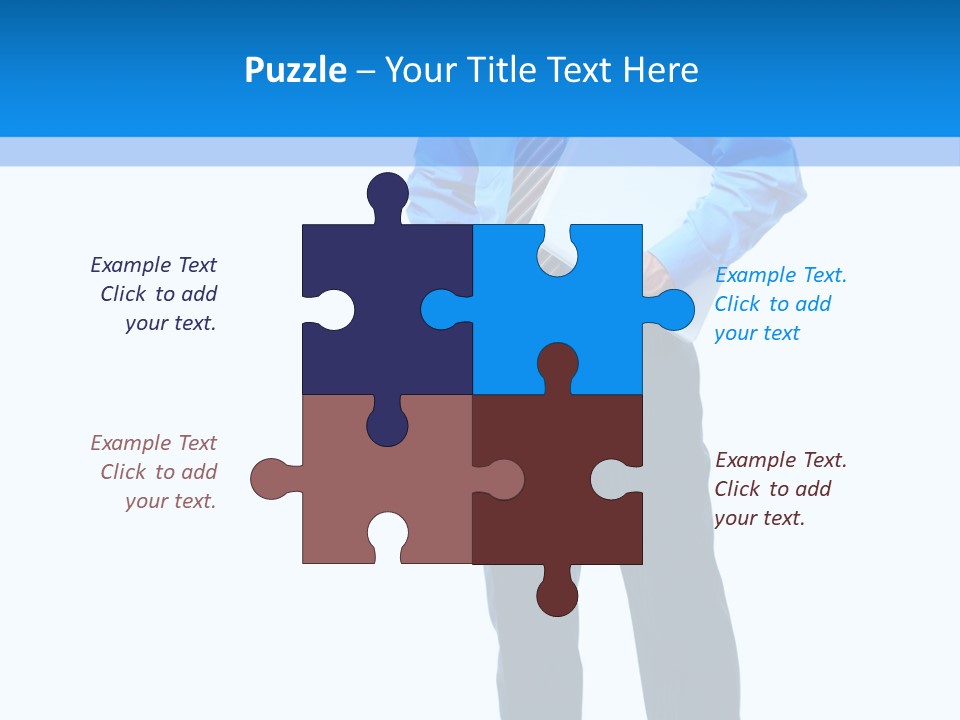 Portrait Optimist Male PowerPoint Template