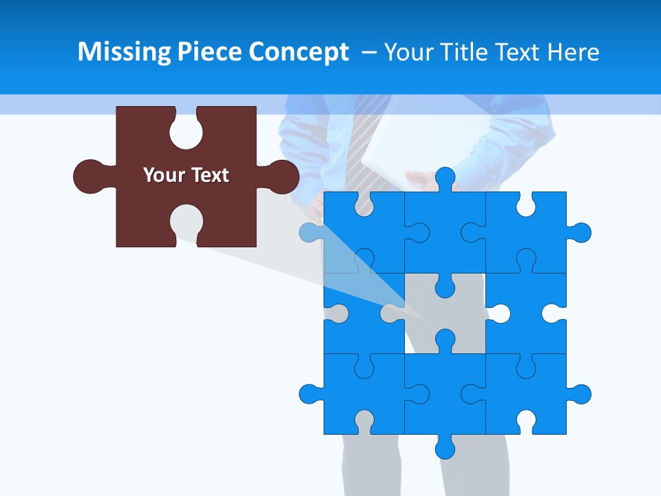 Portrait Optimist Male PowerPoint Template