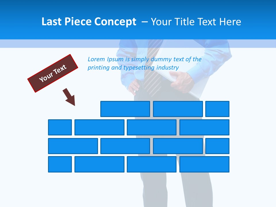 Portrait Optimist Male PowerPoint Template