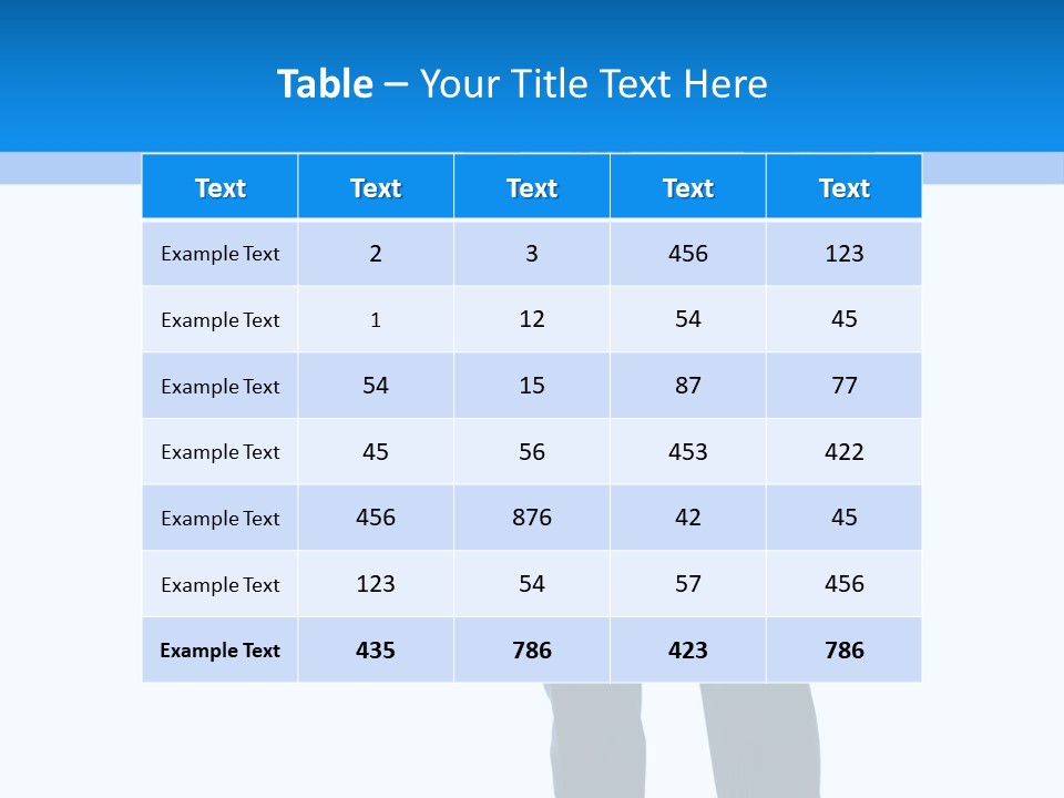 Portrait Optimist Male PowerPoint Template