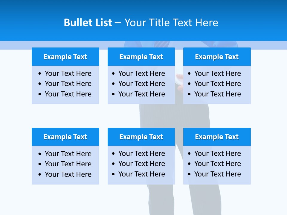 Portrait Optimist Male PowerPoint Template