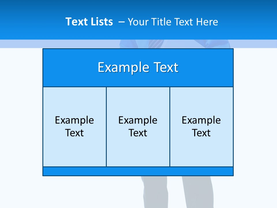 Portrait Optimist Male PowerPoint Template