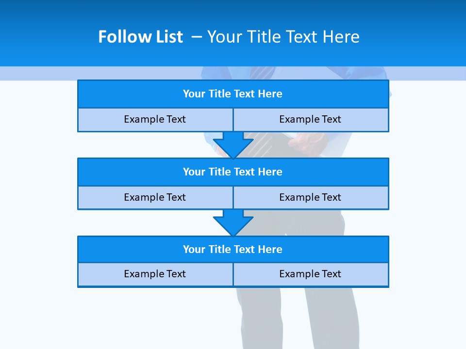 Portrait Optimist Male PowerPoint Template