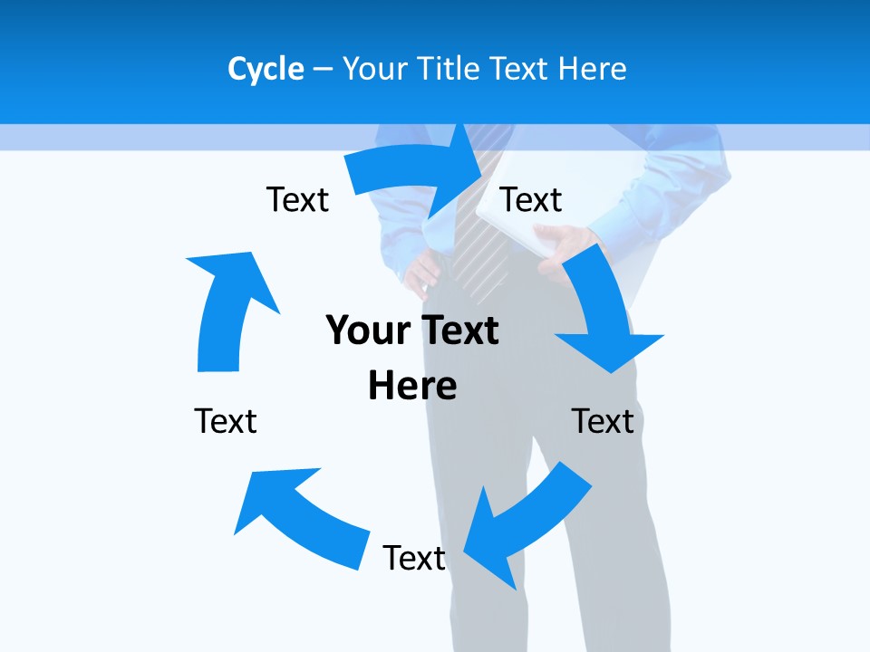 Portrait Optimist Male PowerPoint Template