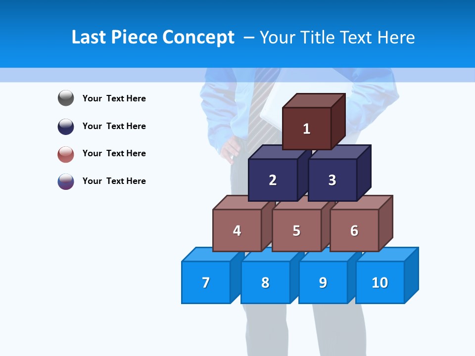 Portrait Optimist Male PowerPoint Template