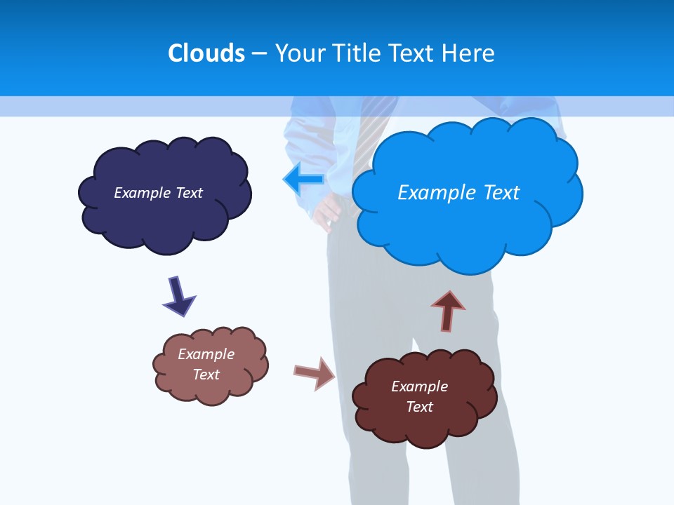 Portrait Optimist Male PowerPoint Template