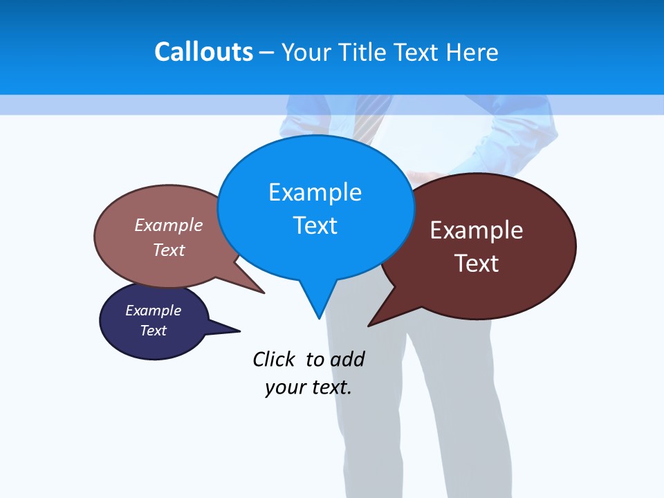 Portrait Optimist Male PowerPoint Template