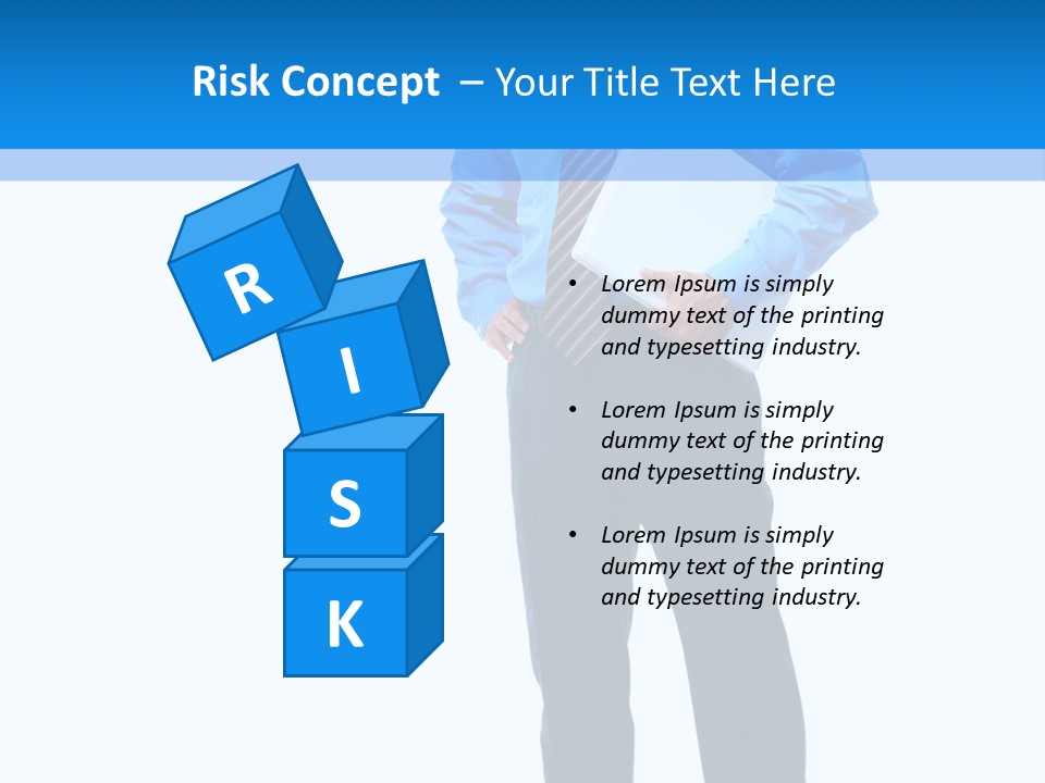 Portrait Optimist Male PowerPoint Template