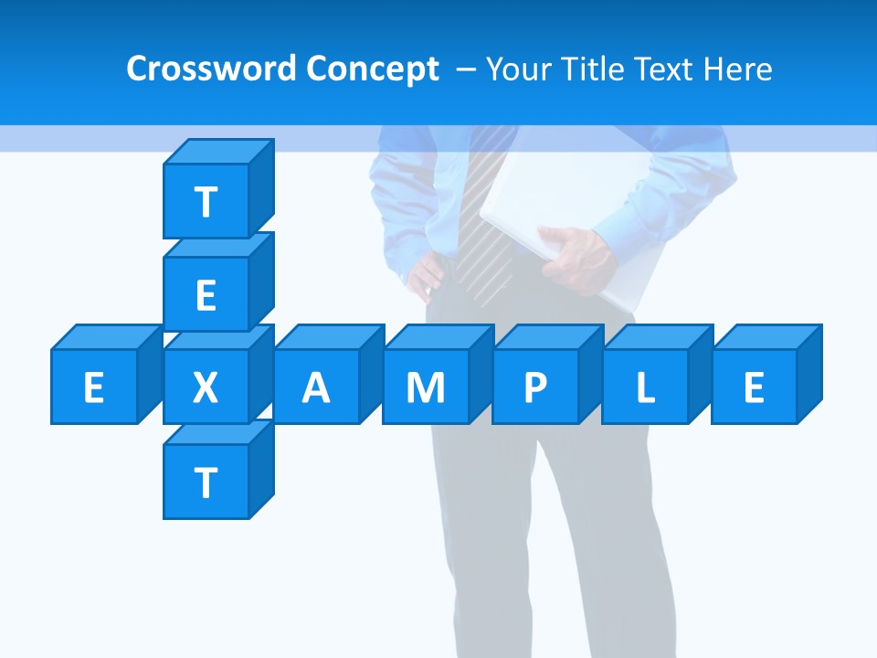 Portrait Optimist Male PowerPoint Template
