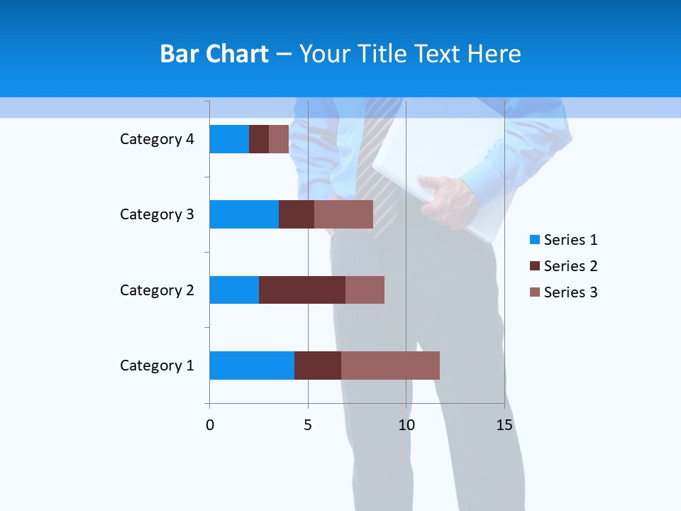Portrait Optimist Male PowerPoint Template