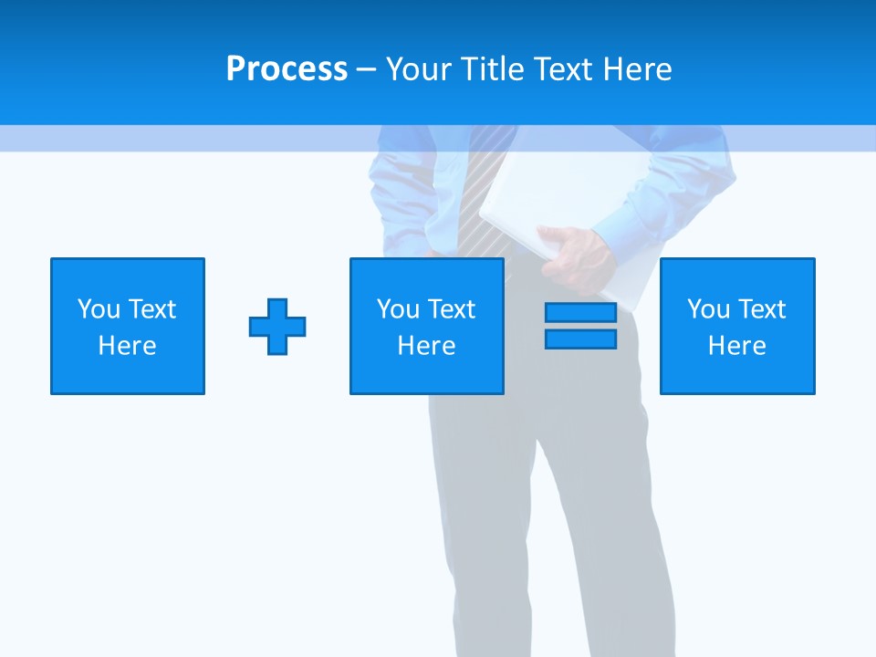 Portrait Optimist Male PowerPoint Template