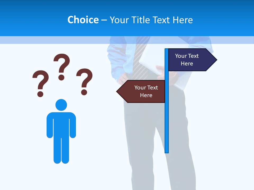Portrait Optimist Male PowerPoint Template