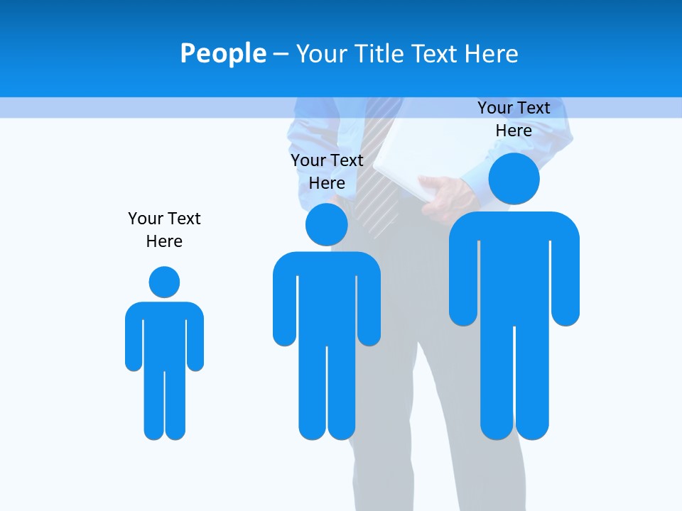 Portrait Optimist Male PowerPoint Template