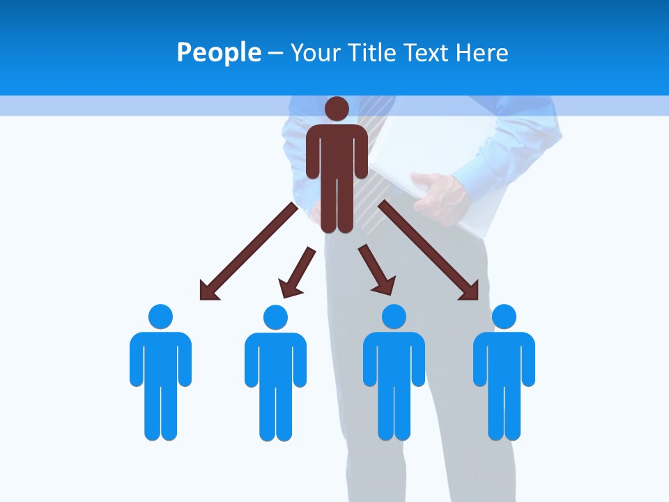 Portrait Optimist Male PowerPoint Template