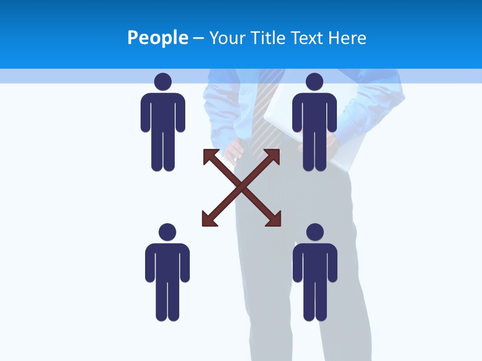 Portrait Optimist Male PowerPoint Template