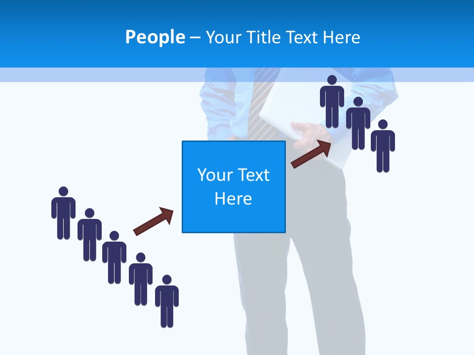 Portrait Optimist Male PowerPoint Template