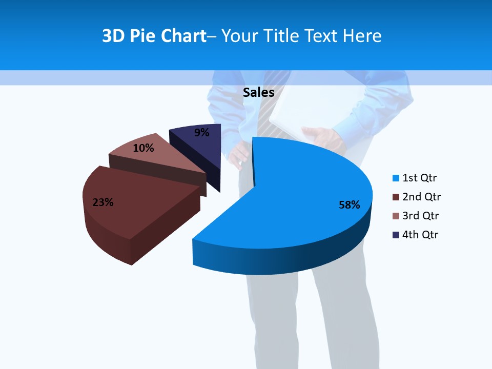 Portrait Optimist Male PowerPoint Template