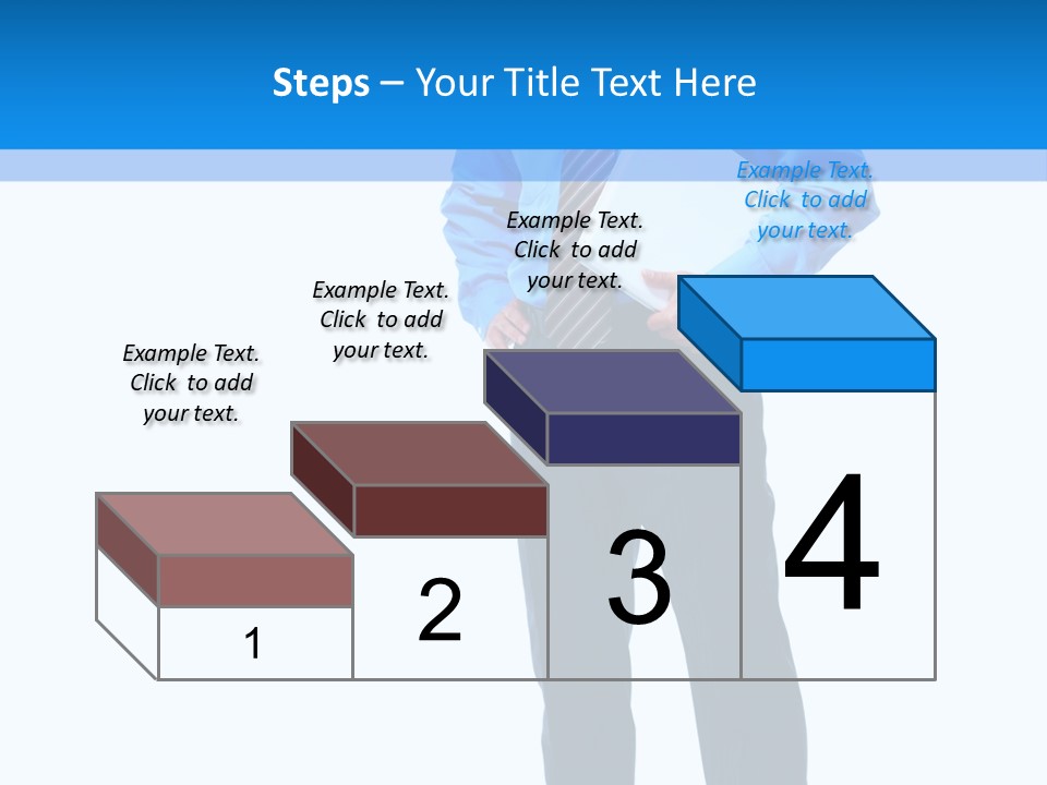 Portrait Optimist Male PowerPoint Template