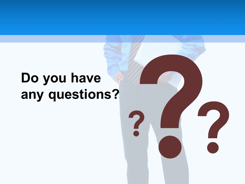 Portrait Optimist Male PowerPoint Template