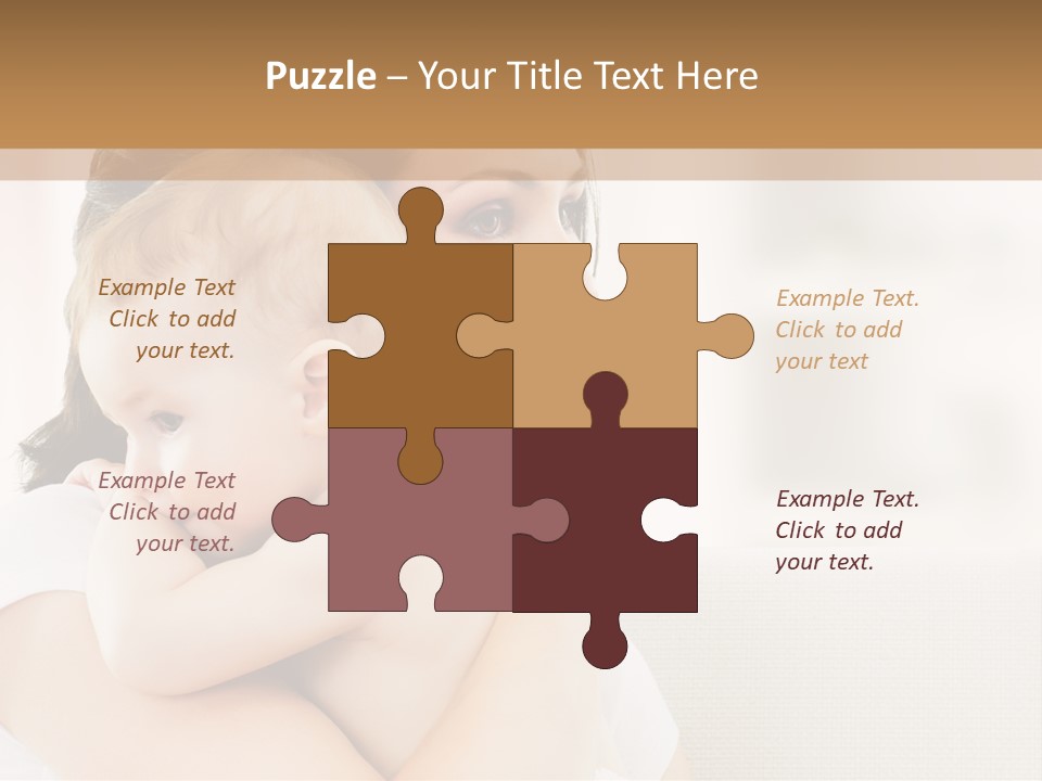 Human Caucasian Happy PowerPoint Template