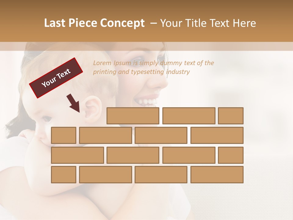 Human Caucasian Happy PowerPoint Template