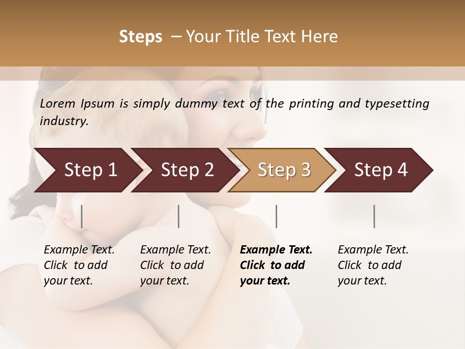 Human Caucasian Happy PowerPoint Template
