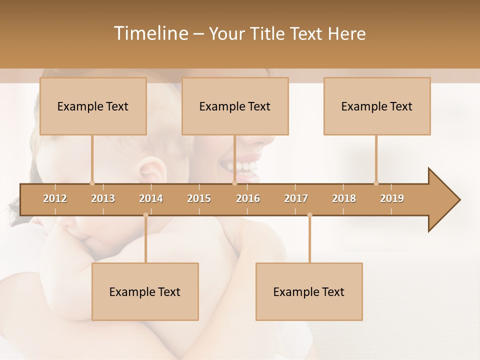 Human Caucasian Happy PowerPoint Template