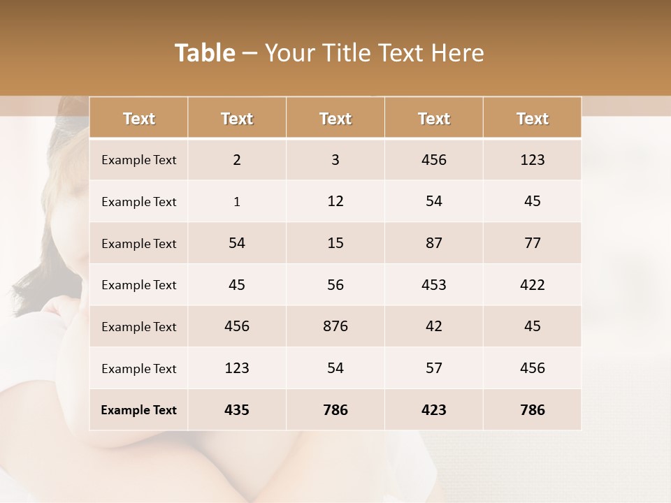 Human Caucasian Happy PowerPoint Template