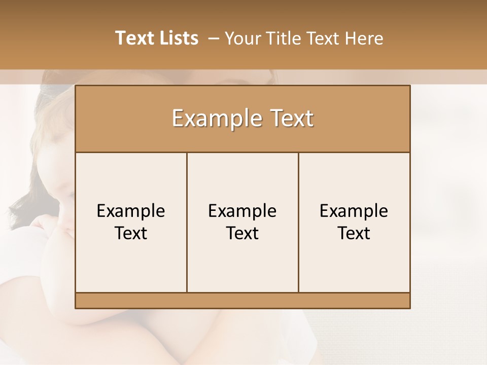 Human Caucasian Happy PowerPoint Template