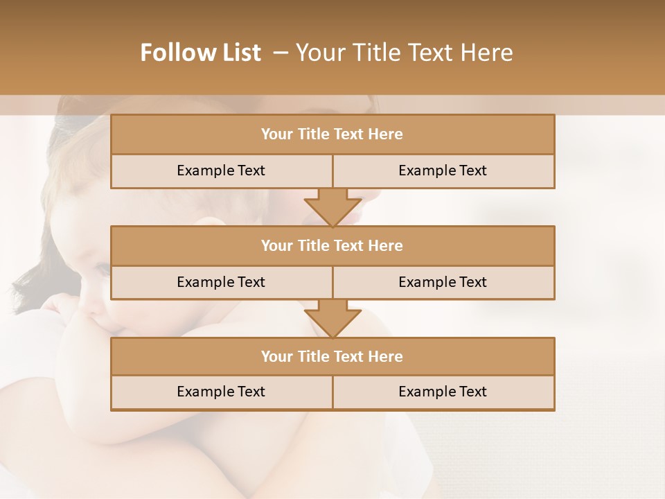 Human Caucasian Happy PowerPoint Template