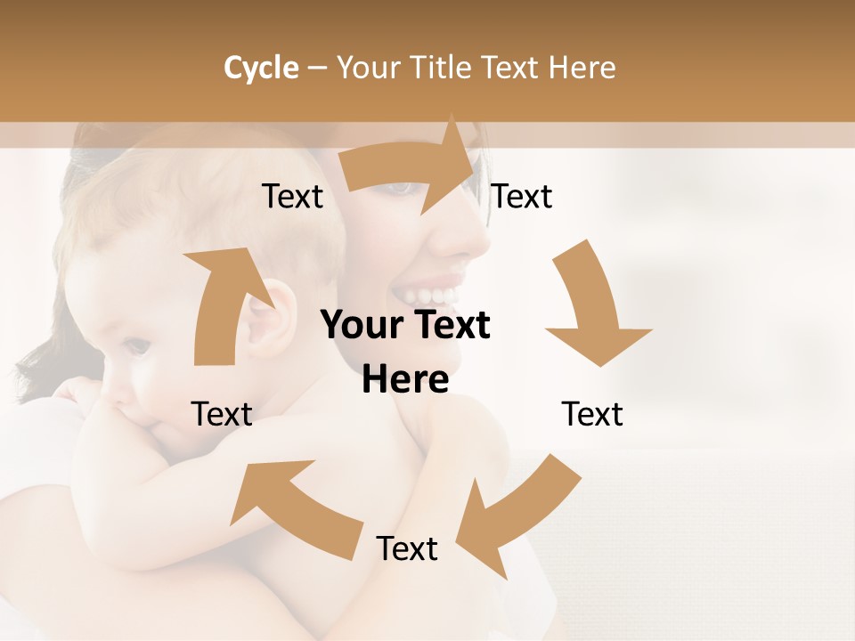 Human Caucasian Happy PowerPoint Template