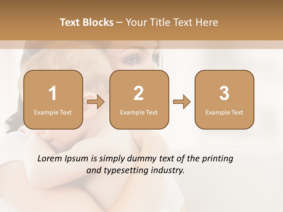 Human Caucasian Happy PowerPoint Template