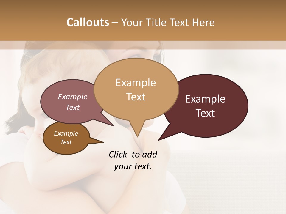 Human Caucasian Happy PowerPoint Template